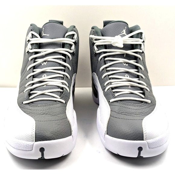 Nike Air Jordan 12 Retro Stealth  CT8013-015 White Cool Grey Men\'s Size 13 main image 4